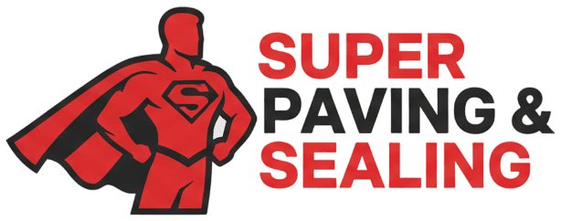 SUPER PAVING & SEALING logo